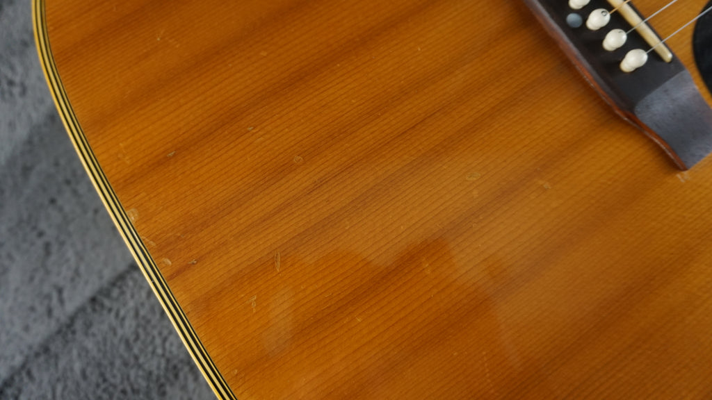 Pearl PF-770 71-72 - Natural Acoustic Guitar Rare