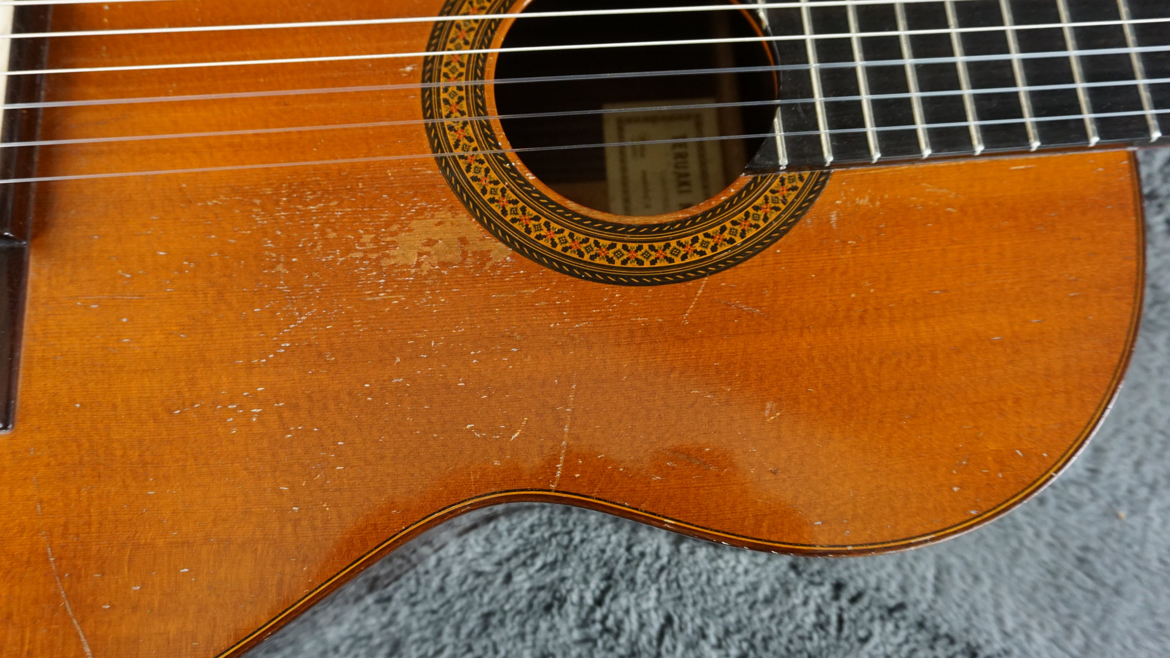 Teruaki Nakade Modelo CA 1969 Japan Classical Guitar