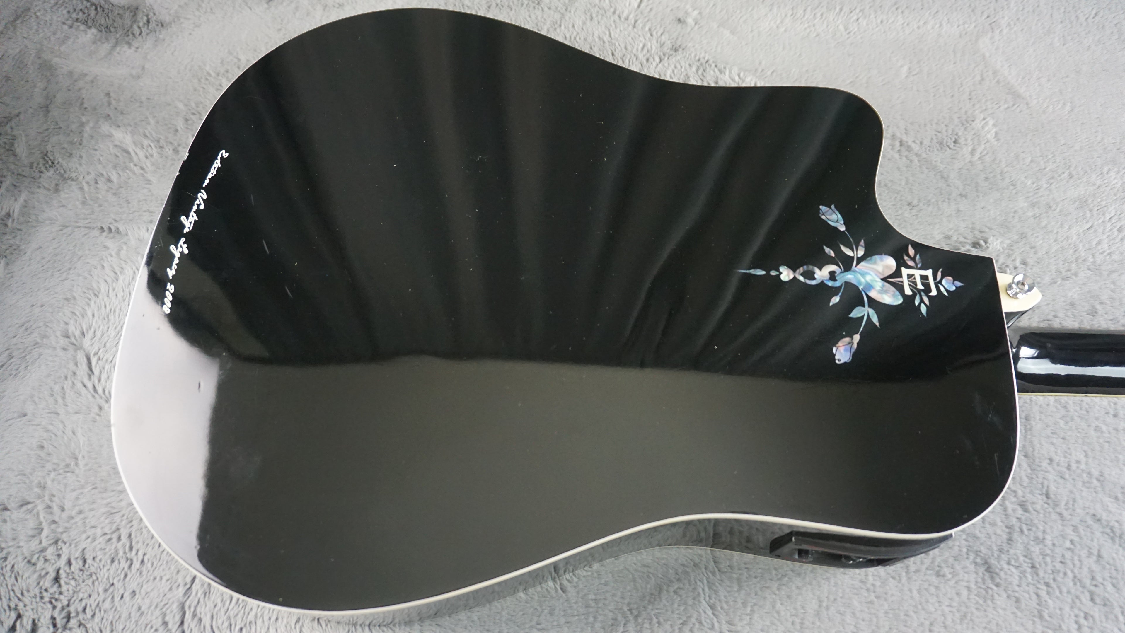 Esteban Vl-100 - Black Acoustic Guitar