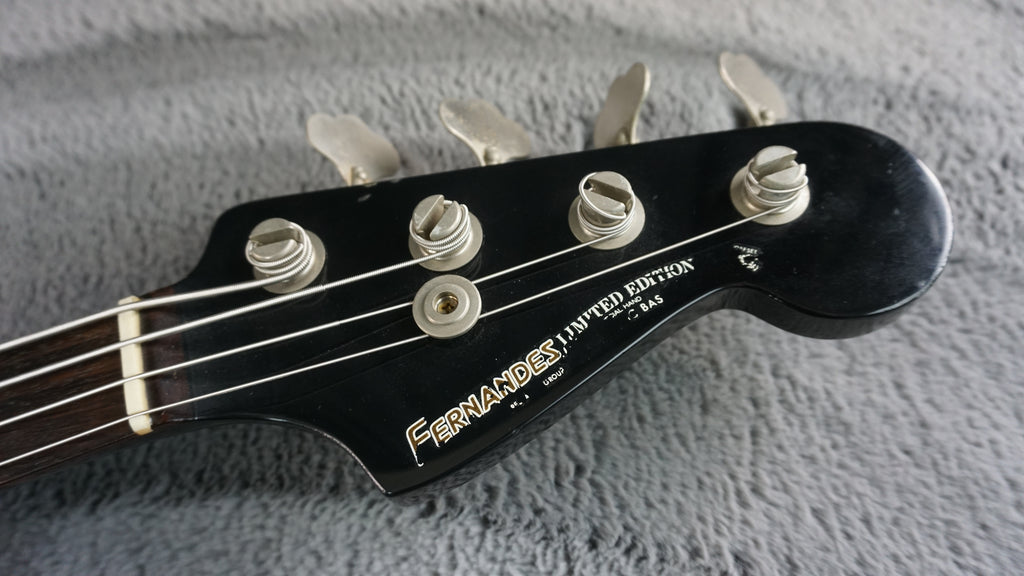 Fernandes JBR-45 80s Black Japan 4-String Bass