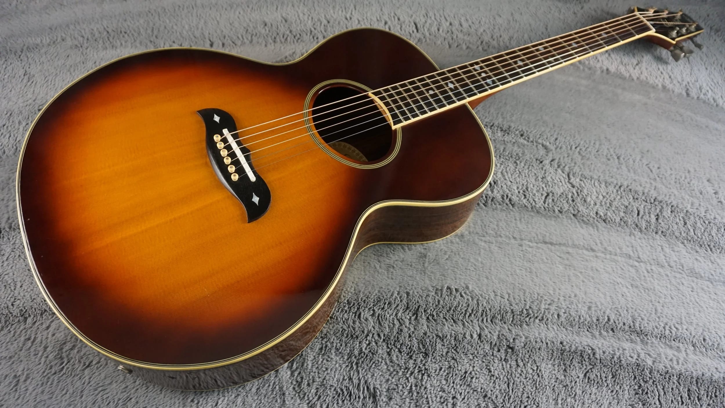 Aria Elecord FE-60 w/ Built-In Electronics w/ Hard Case