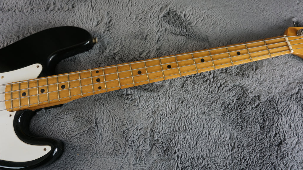 Heart Man Suzuki Precision/Musicmaster Style Bass 1970s - Black