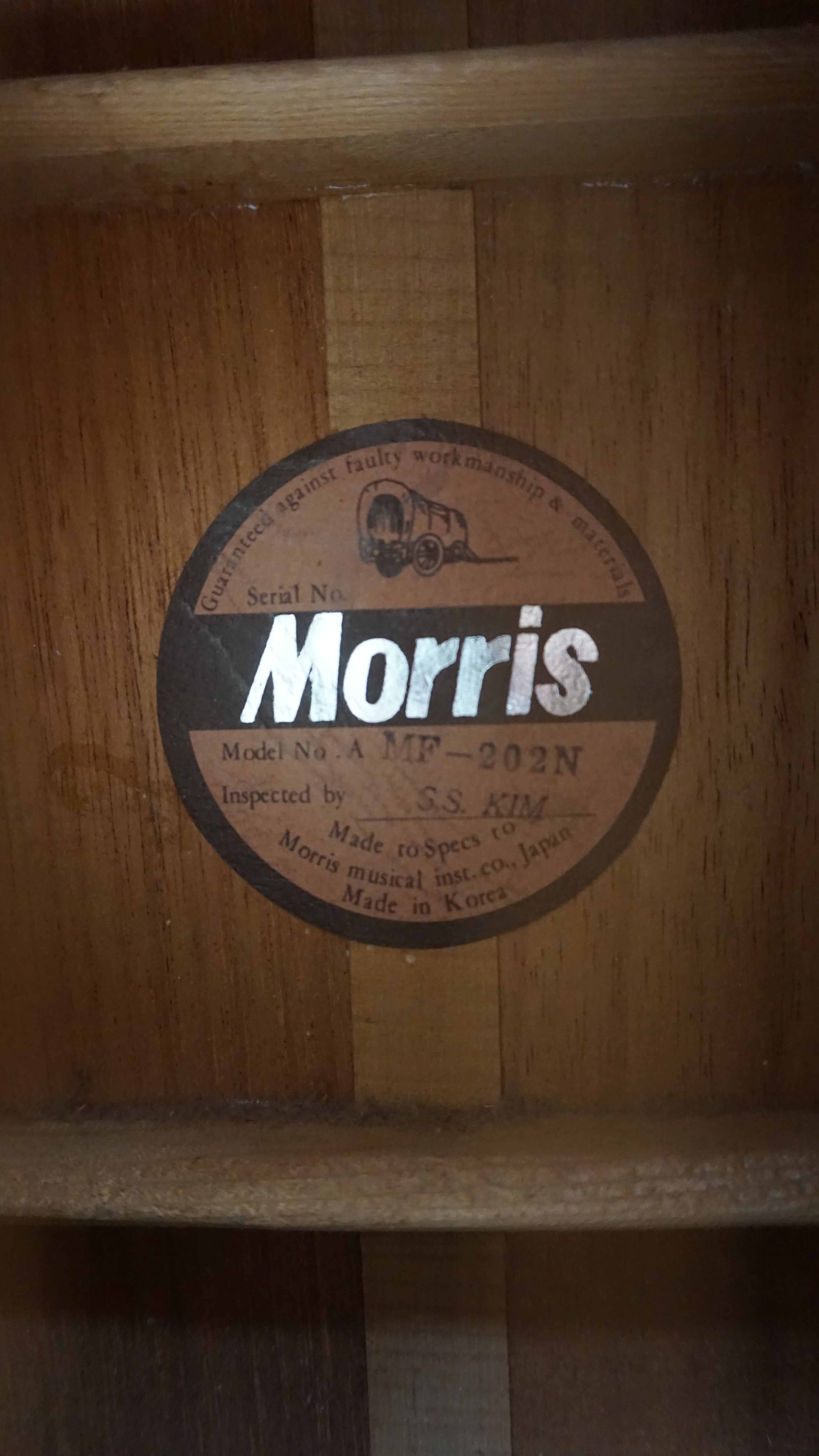 Morris MF-202N Japan Acoustic