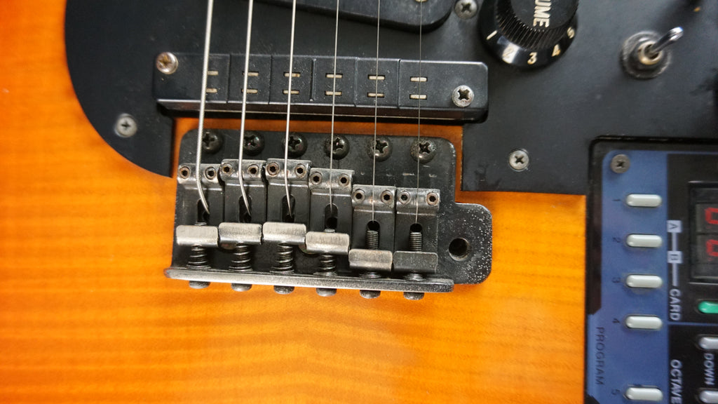 Casio PG-300 Refurbished MIDI Guitar 1980s - Red Burst