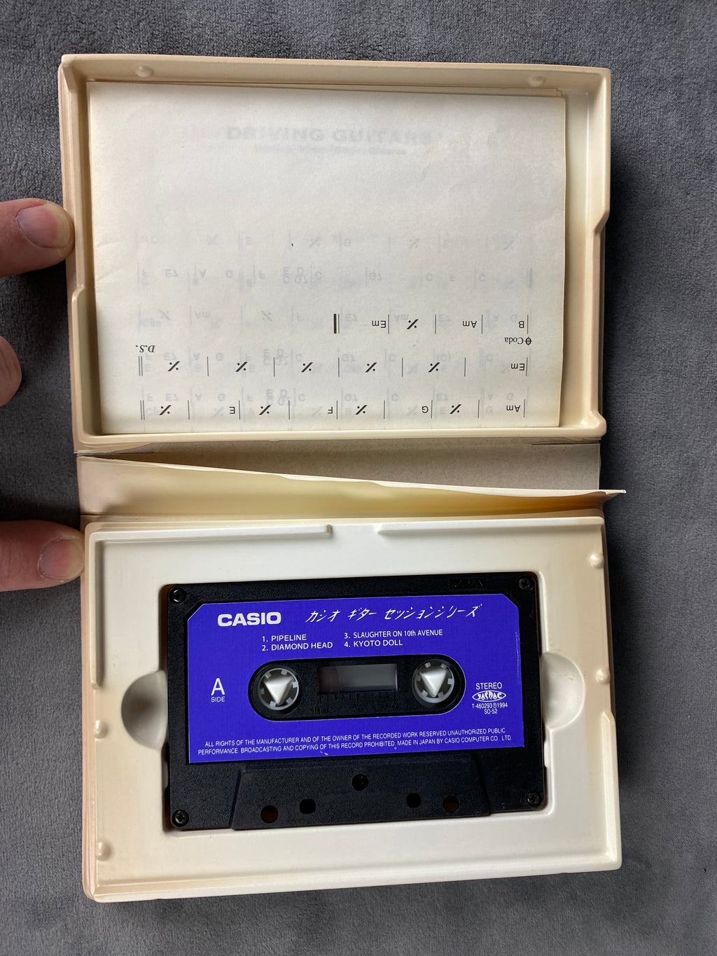 Casio EG-5 Cassette The Ventures super rare! 1980’s