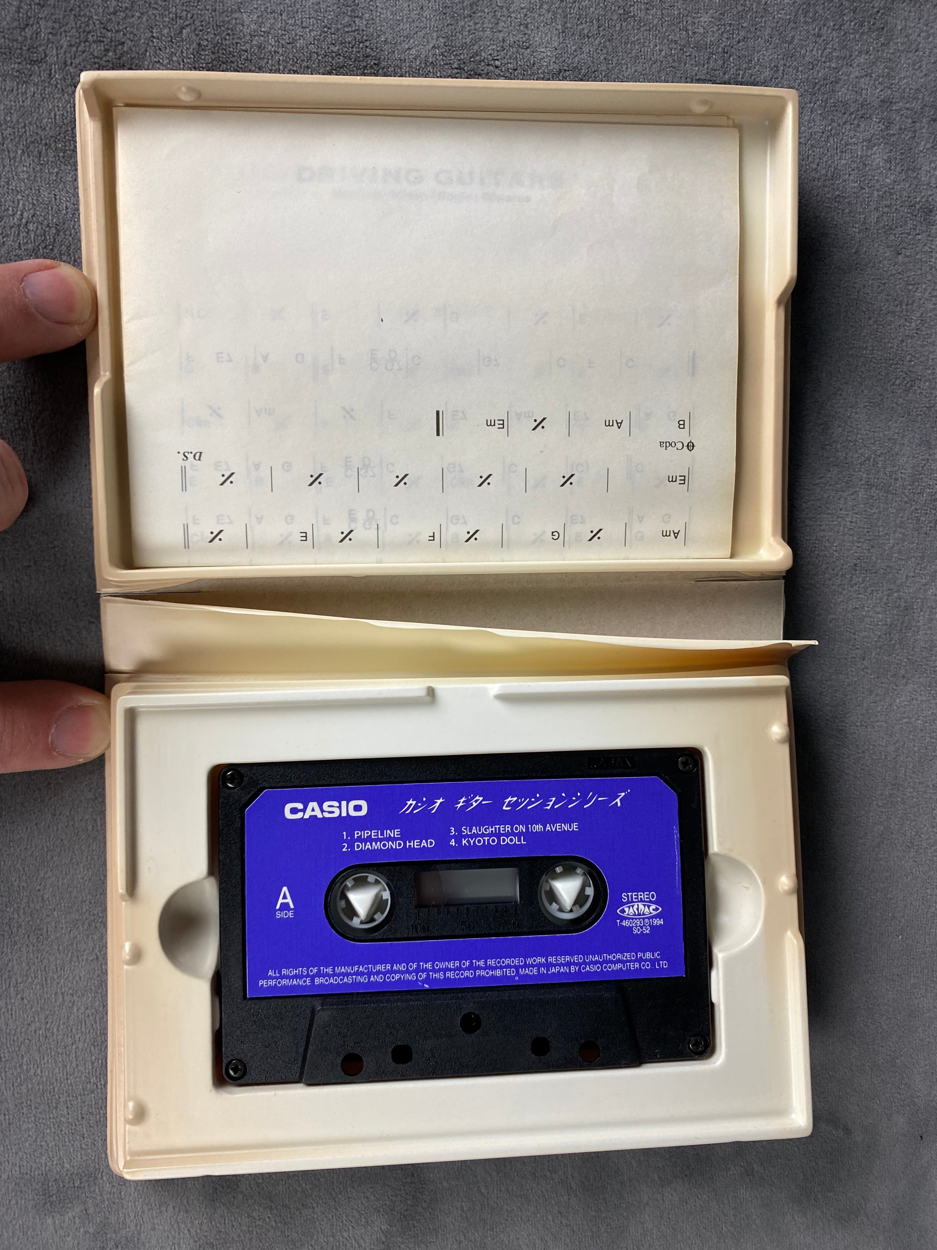 Casio EG-5 Cassette The Ventures super rare! 1980’s