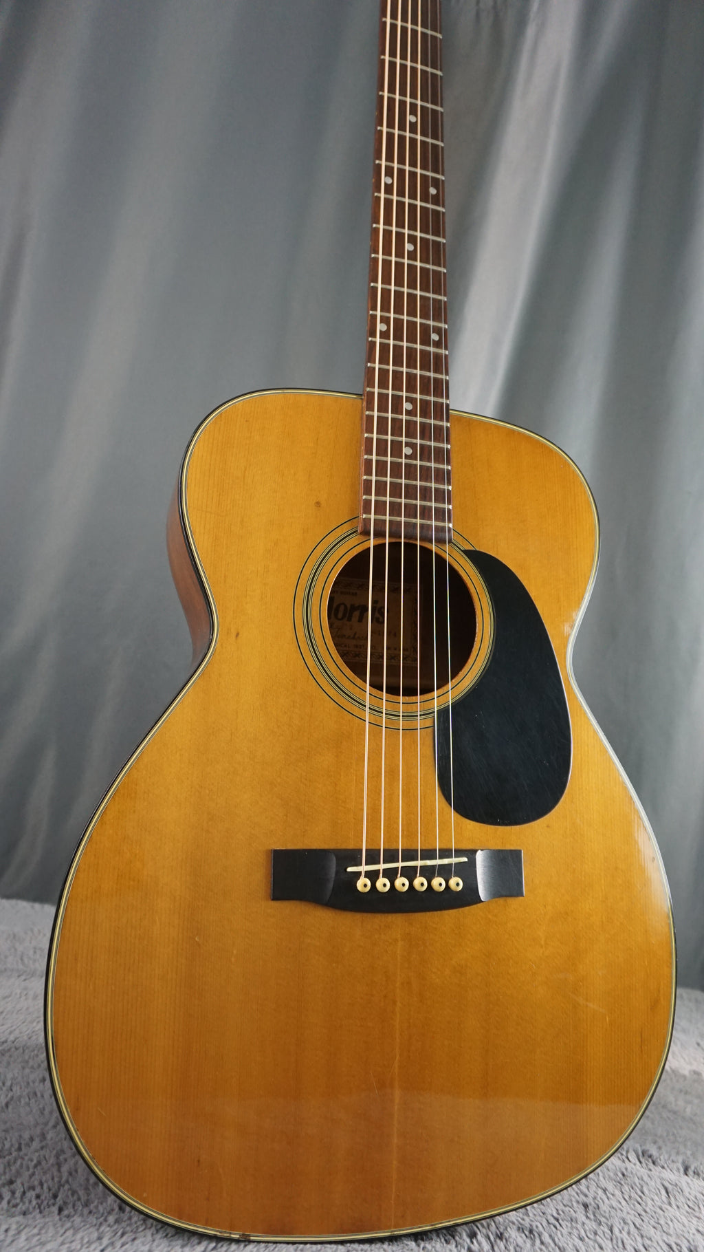 Morris F-12 OM Acoustic Guitar 1974