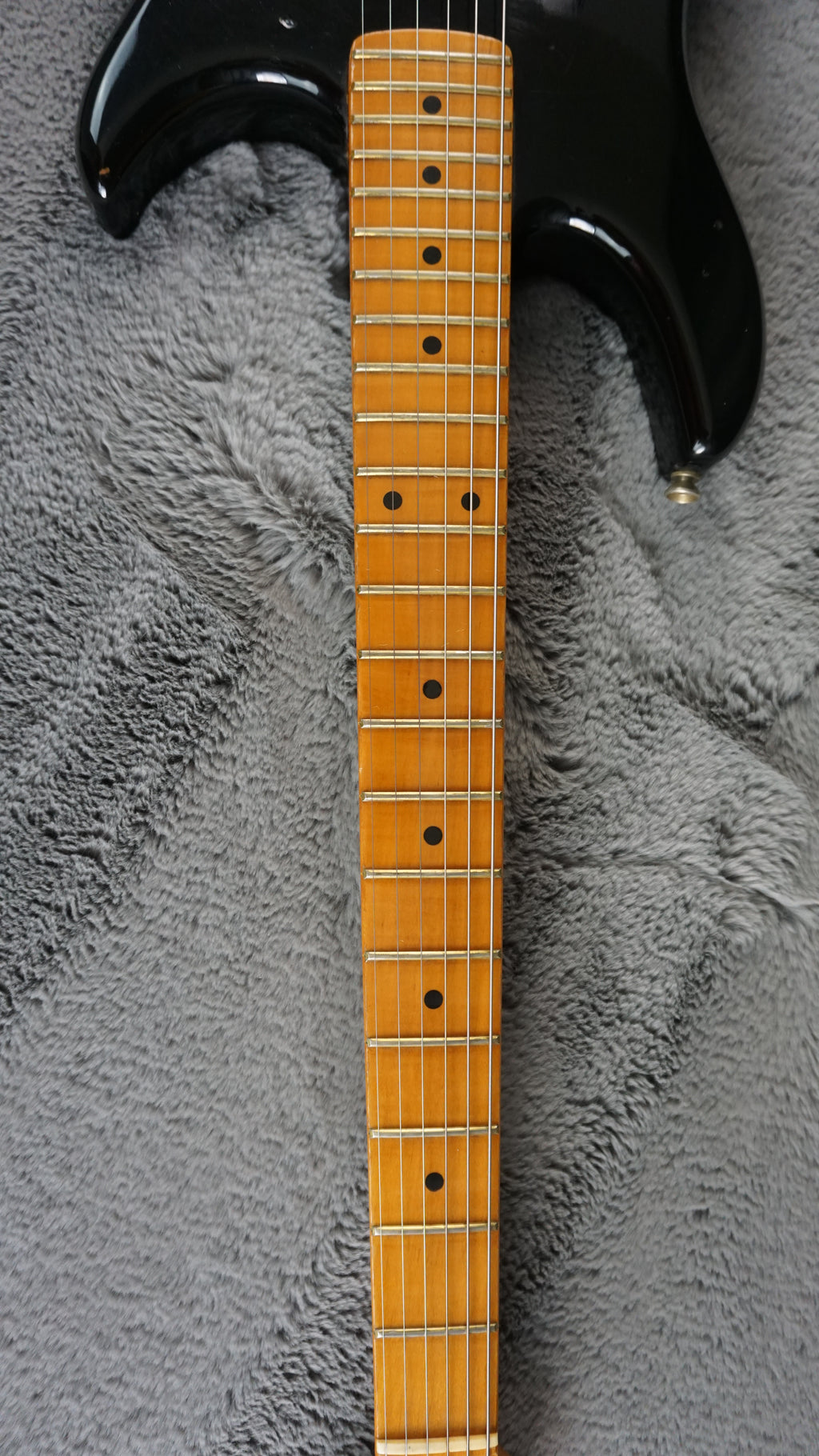 Aquarius Kawai Original Black MIJ Electric Guitar w/ Hard Case