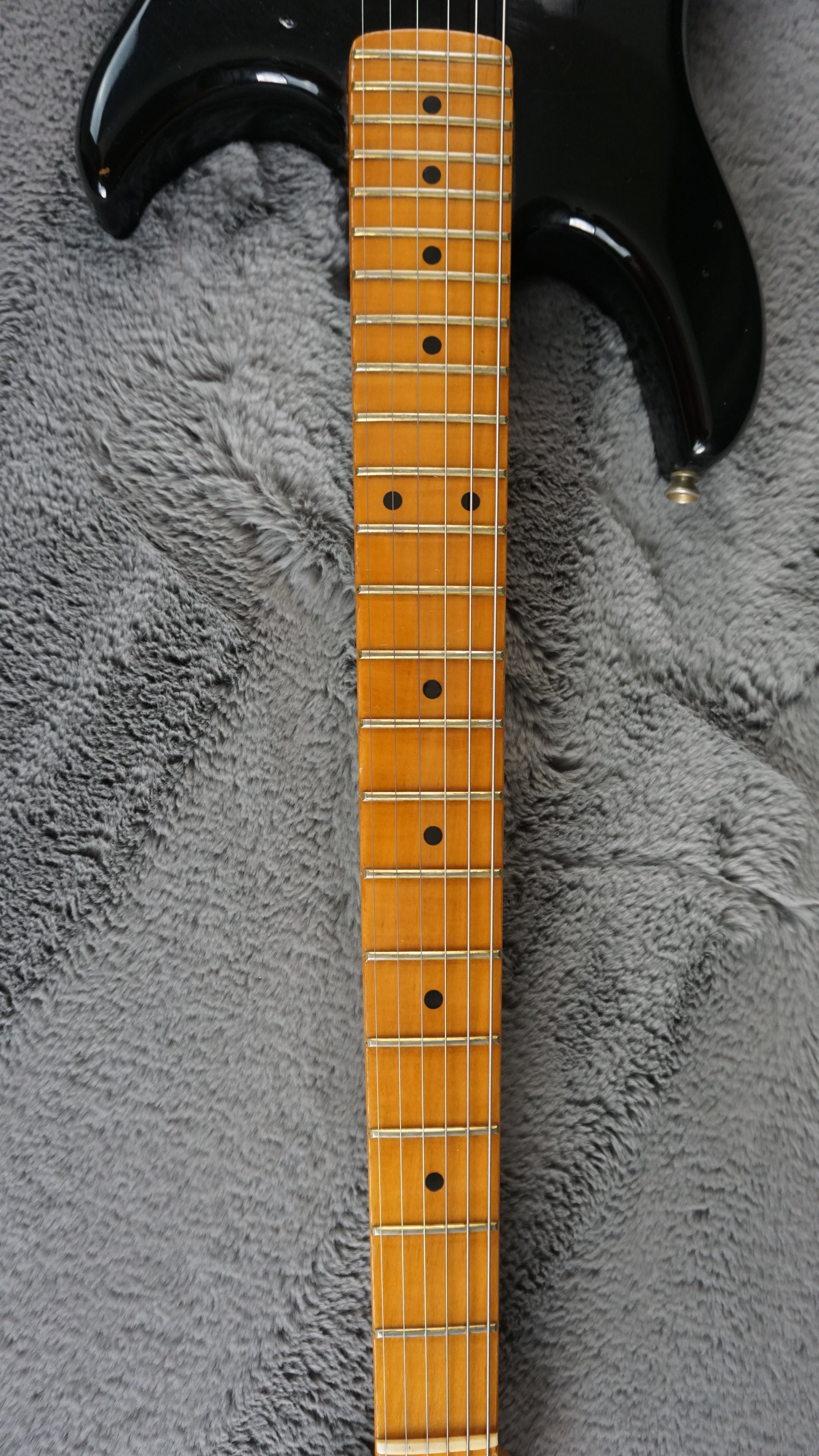 Aquarius Kawai Original Black MIJ Electric Guitar w/ Hard Case