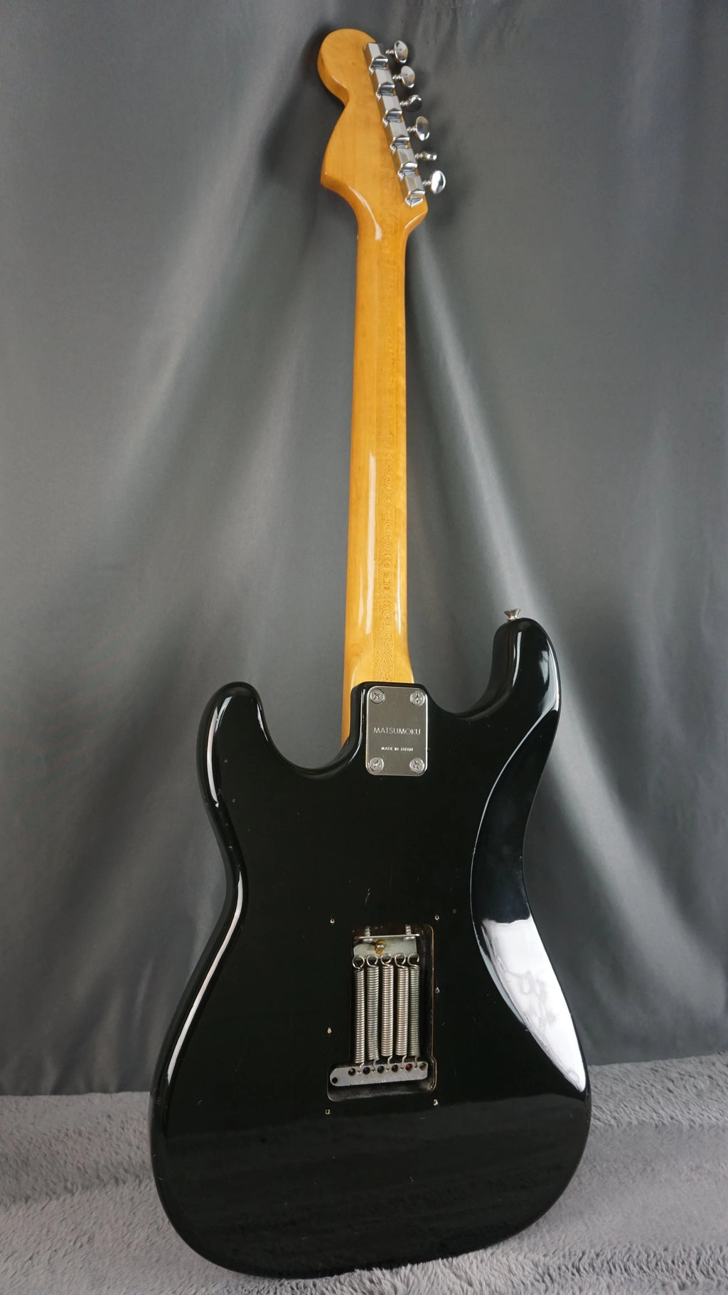 Greco S-Style Electric Guitar MIJ Matsumoku Japan w/ Gig Bag – Repaired Body Cracks