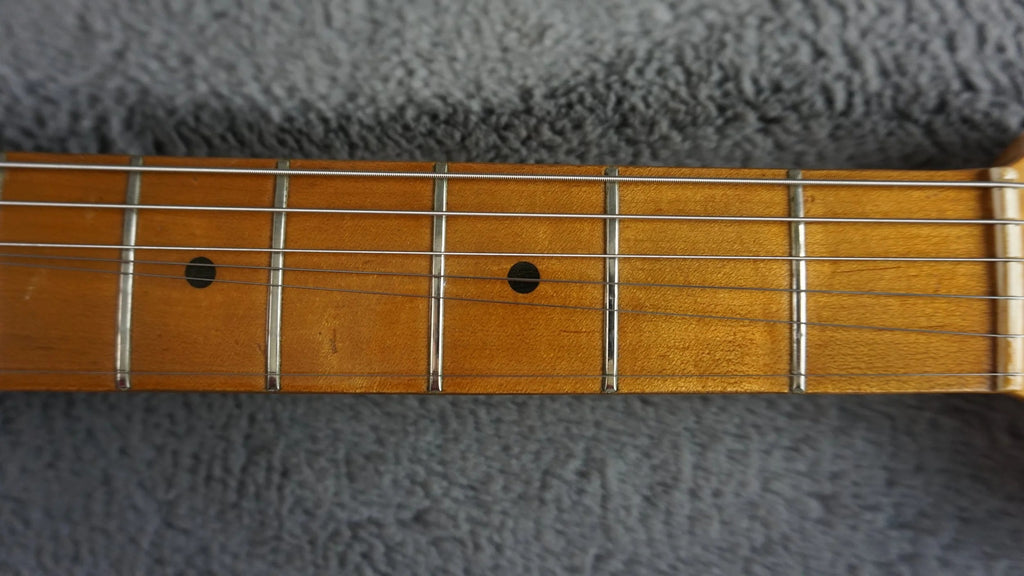 Greco S-Style Electric Guitar MIJ Matsumoku Japan w/ Gig Bag – Repaired Body Cracks