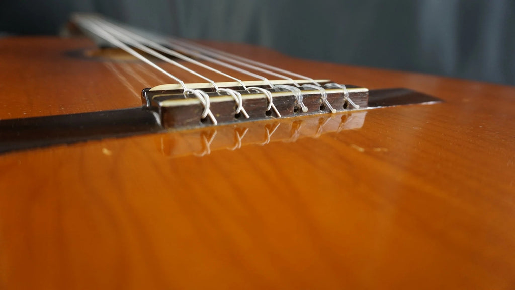 Teruaki Nakade No. 20 Classical Guitar 1964 Tokyo Handmade w/ Hard Case – Refret, Crack Repair, Setup