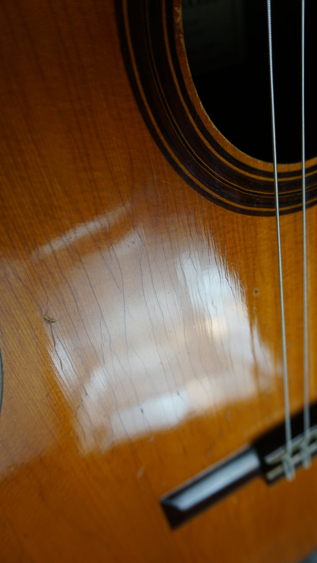 Teruaki Nakade No. 20 Classical Guitar 1964 Tokyo Handmade w/ Hard Case – Refret, Crack Repair, Setup