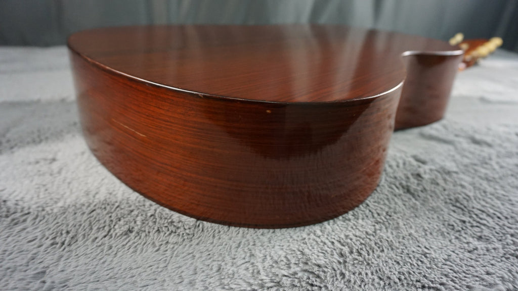 Teruaki Nakade No. 20 Classical Guitar 1964 Tokyo Handmade w/ Hard Case – Refret, Crack Repair, Setup