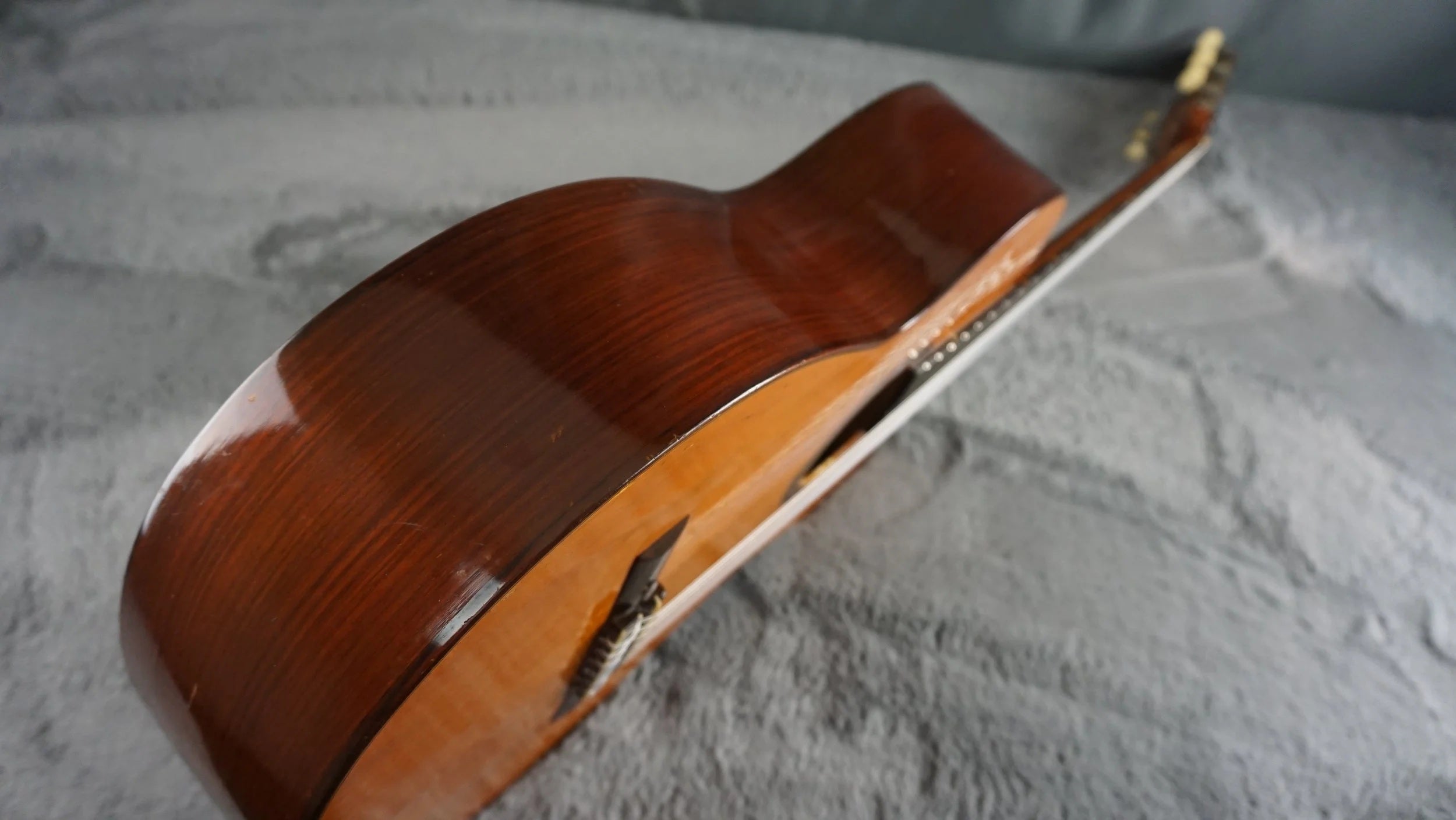 Teruaki Nakade No. 20 Classical Guitar 1964 Tokyo Handmade w/ Hard Case – Refret, Crack Repair, Setup