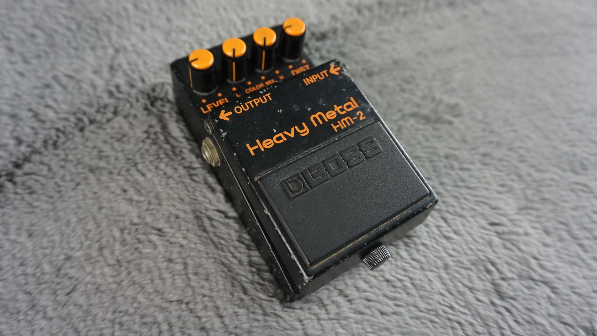 Boss HM-2 Heavy Metal Distortion Pedal MIJ Black Label – Made in Japan
