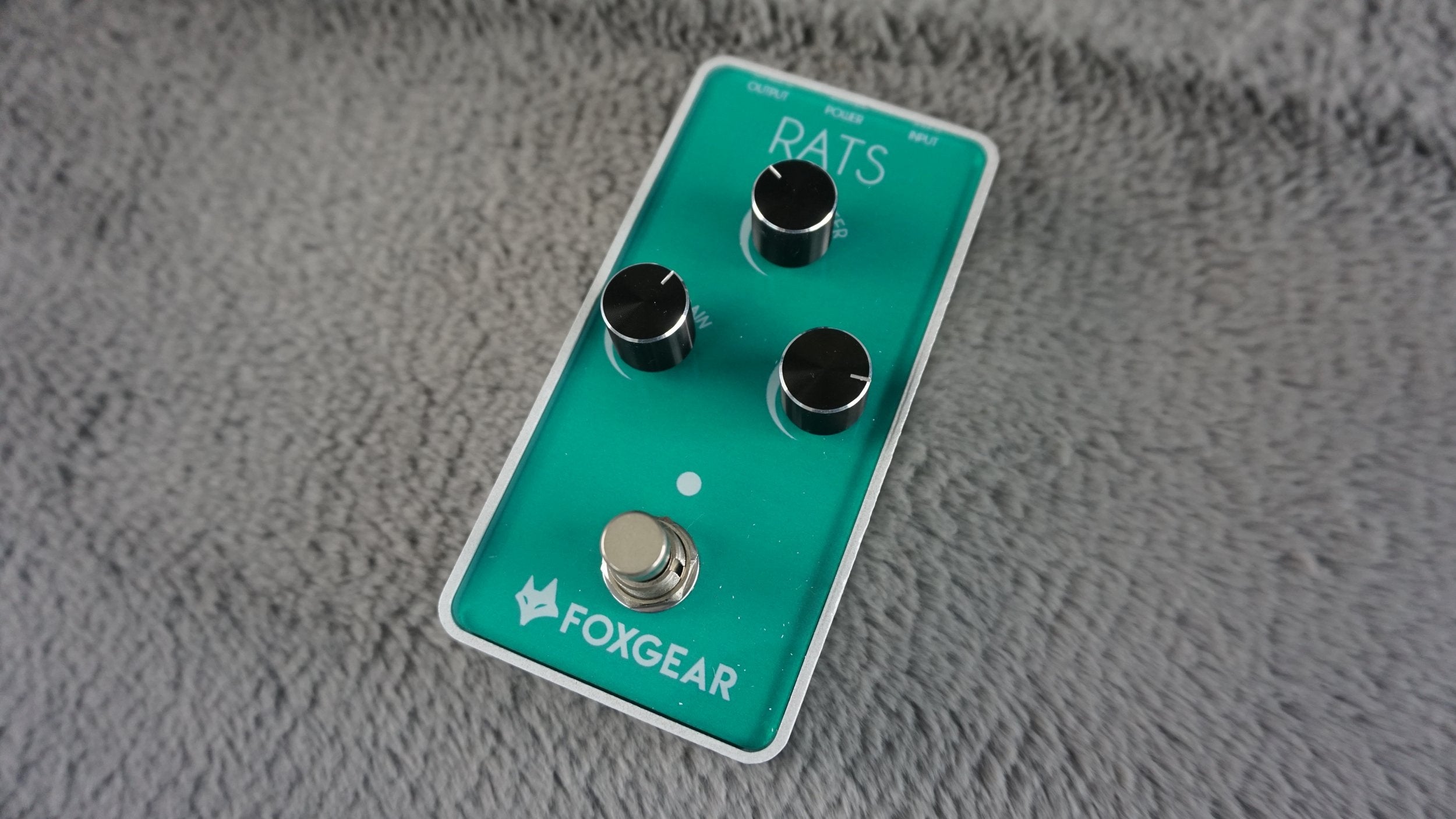 Foxgear RATS Distortion Pedal – ProCo Rat Style Compact Overdrive Fuzz