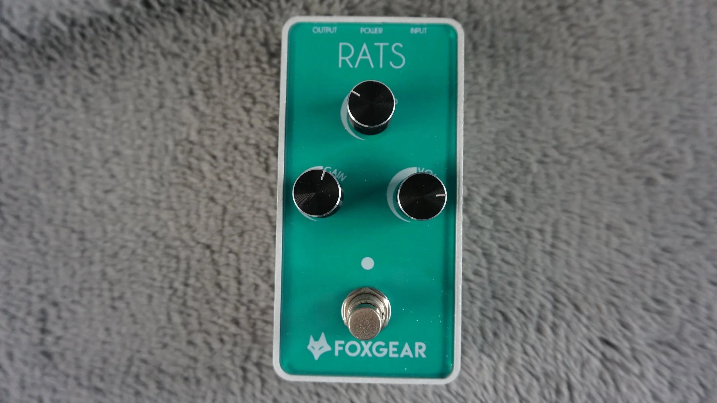 Foxgear RATS Distortion Pedal – ProCo Rat Style Compact Overdrive Fuzz