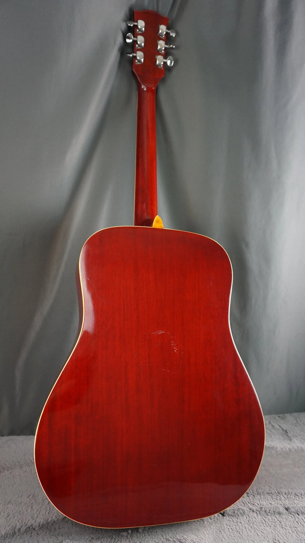Kiso Suzuki W-65H Japan Dove Style Sunburst Acoustic w/ Hard Case