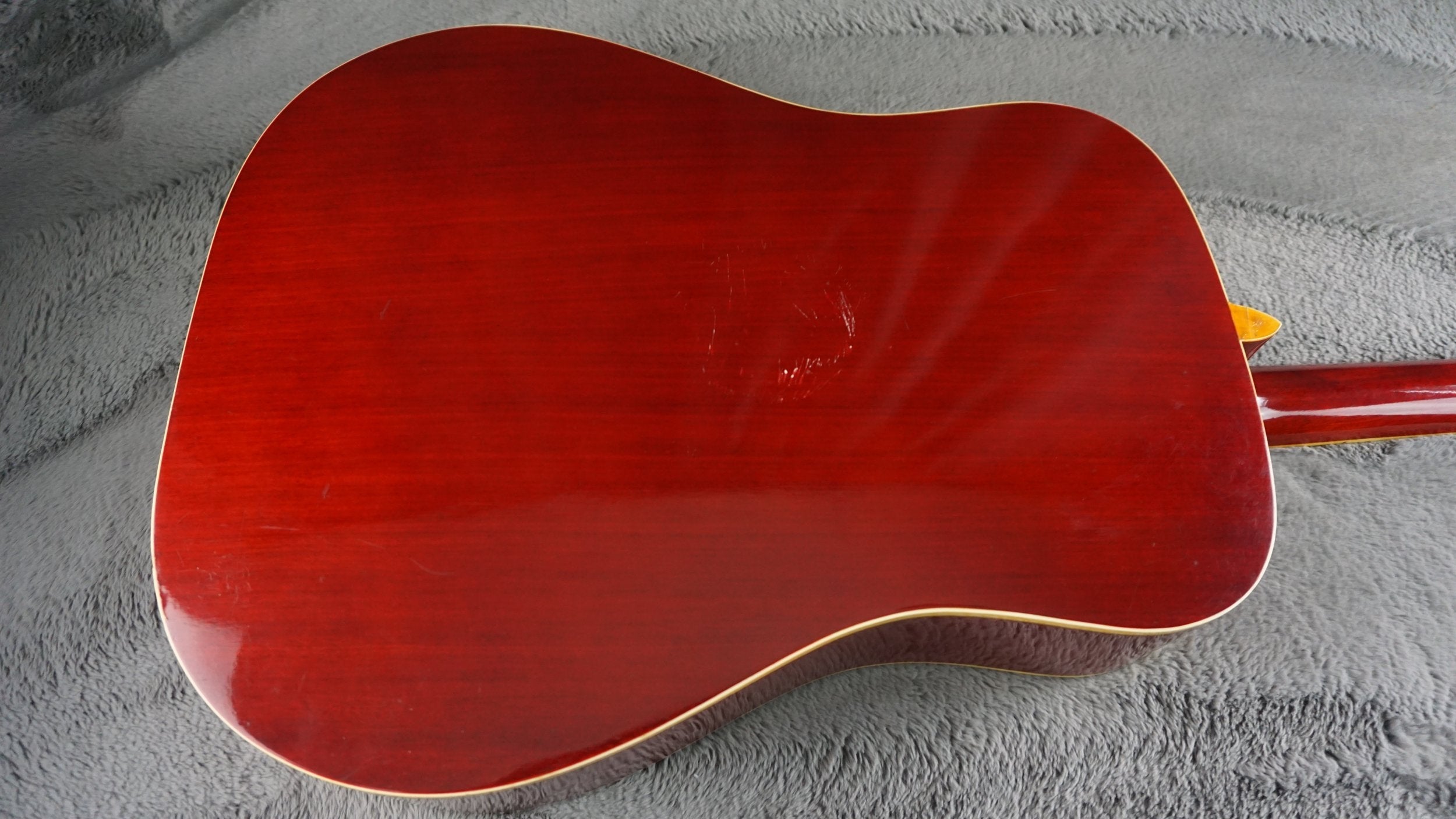Kiso Suzuki W-65H Japan Dove Style Sunburst Acoustic w/ Hard Case