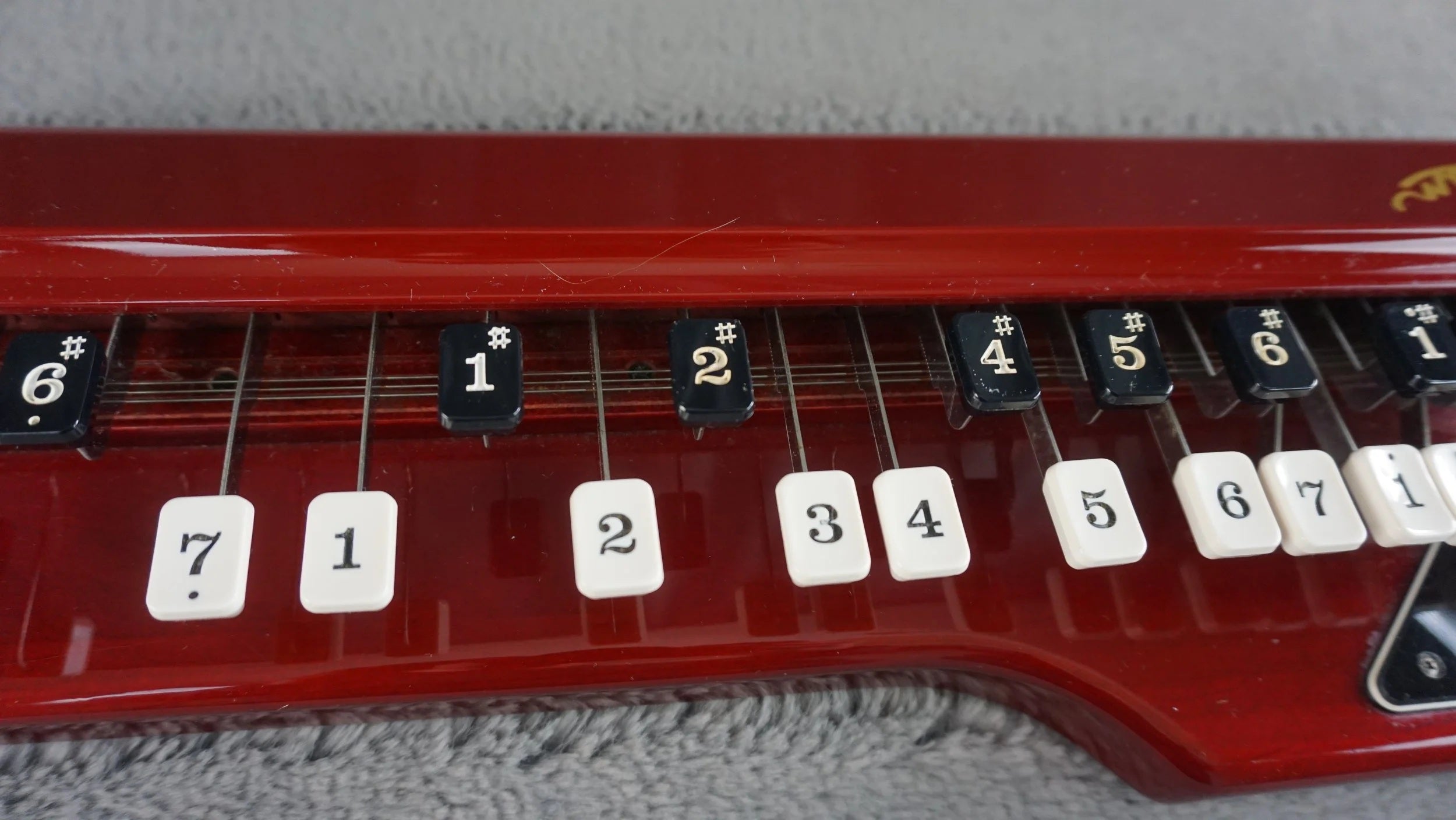 Vintage Suzuki Taishogoto Type II Electric Keyed Zither – Made in Japan w/ Original Case