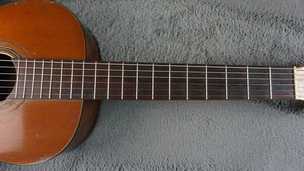 Vintage Japanese Handmade Classical Guitar c. 1960s–70s – Solid Top – Project