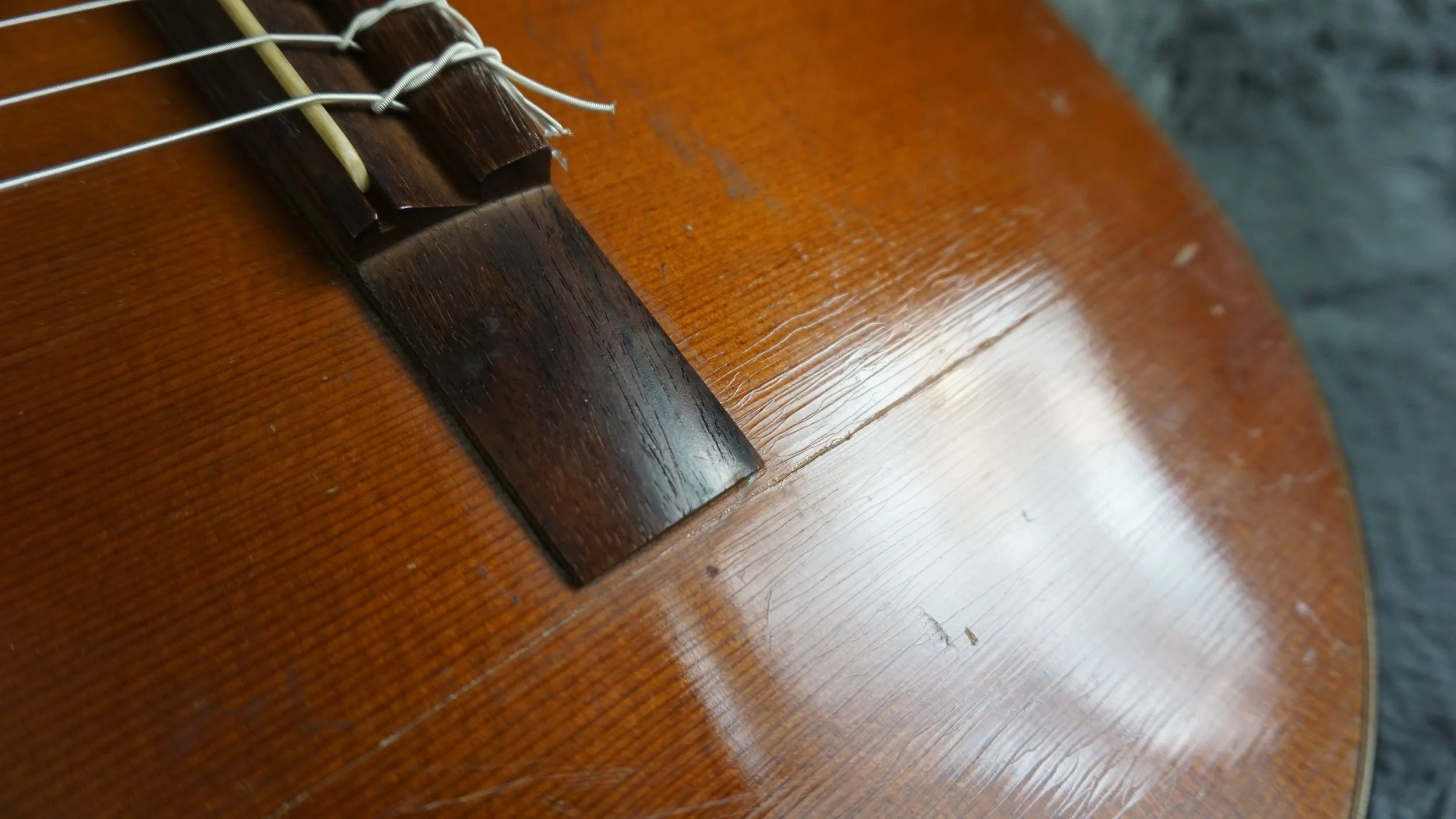 Vintage Japanese Handmade Classical Guitar c. 1960s–70s – Solid Top – Project