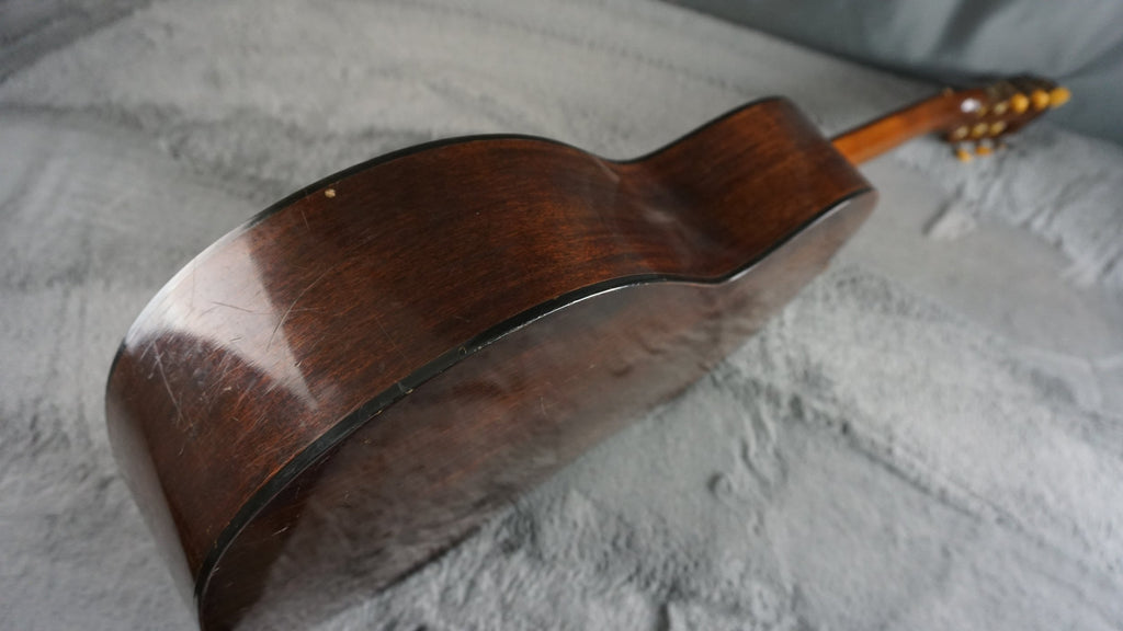 Vintage Japanese Handmade Classical Guitar c. 1960s–70s – Solid Top – Project