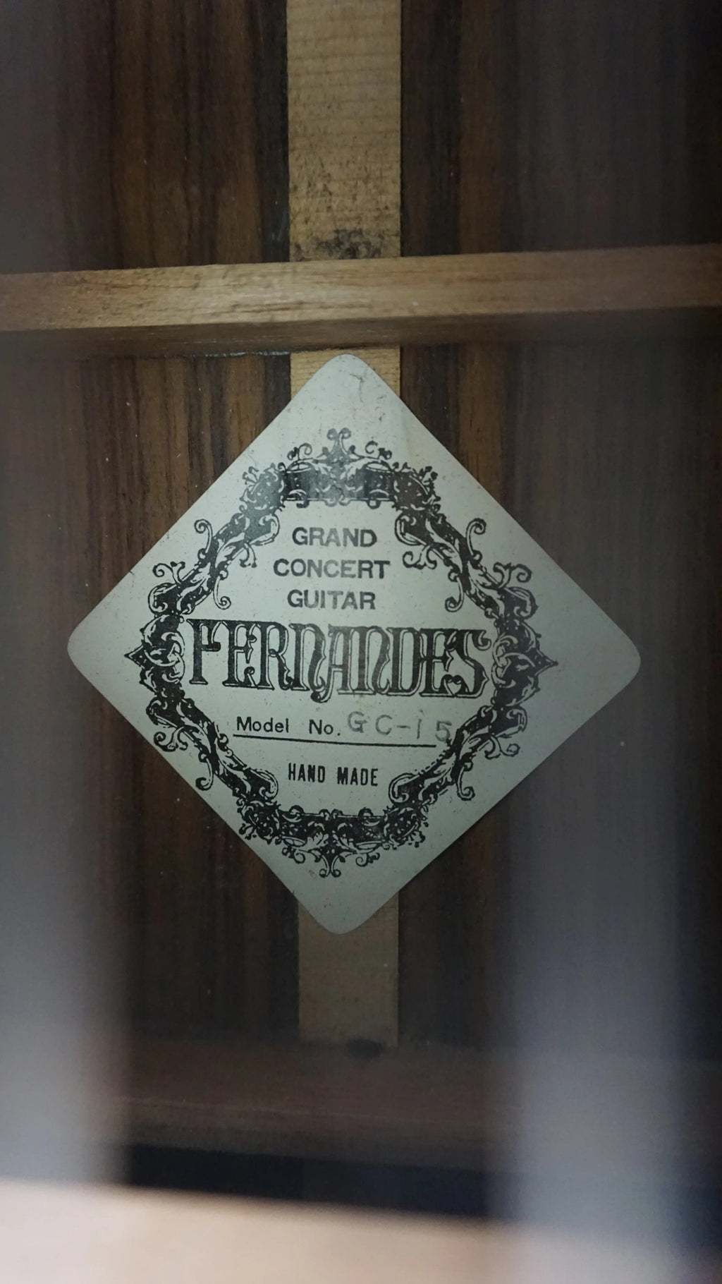 Fernandes GC-15 Hand Made Classical Japan w/ Case