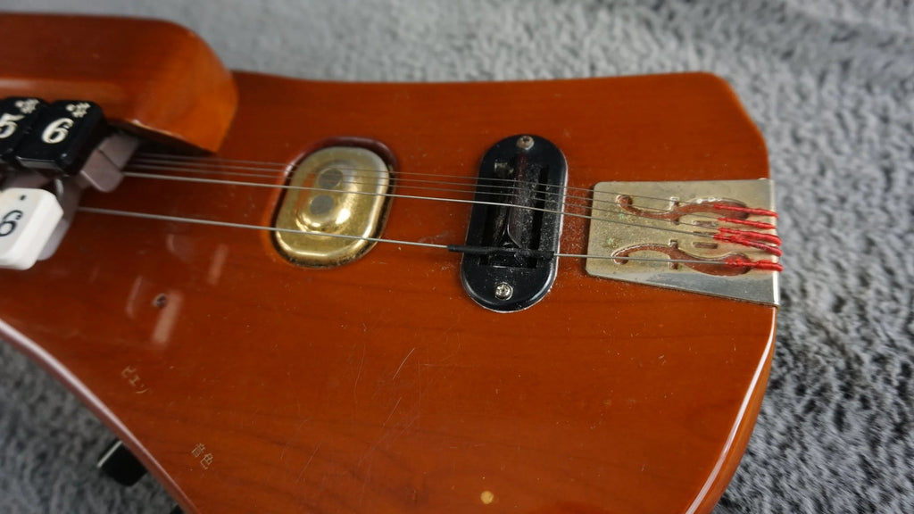 Vintage Suzuki Kohaku Taisho-Goto (Taisho Koto) w/ Pickup & Original Case – Made in Japan