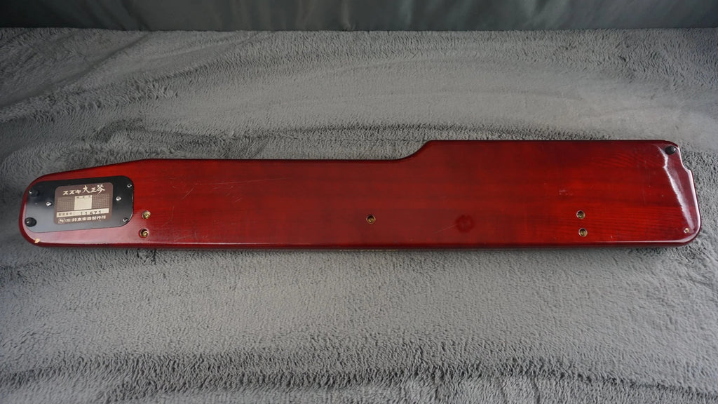 Vintage Suzuki Taishogoto Alto Electric Lap Zither w/ Original Case – Made in Japan