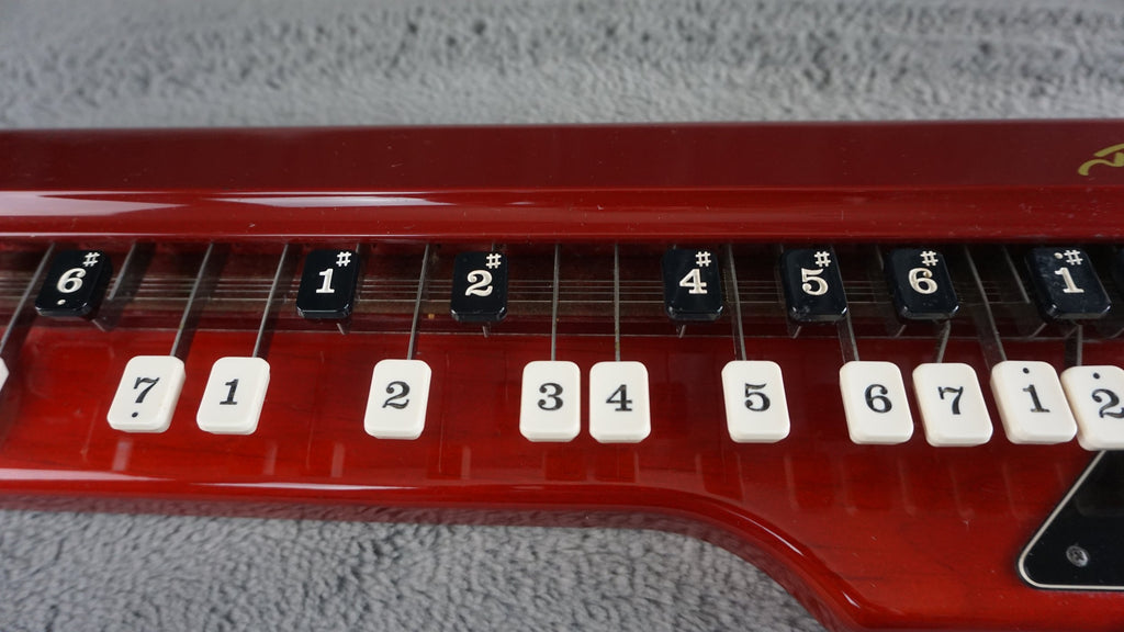 Vintage Suzuki Taishogoto Electric Keyed Zither – Made in Japan w/ Original Case