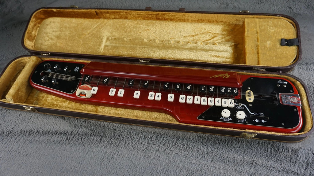 Vintage Suzuki Taishogoto Electric Keyed Zither – Made in Japan w/ Original Case