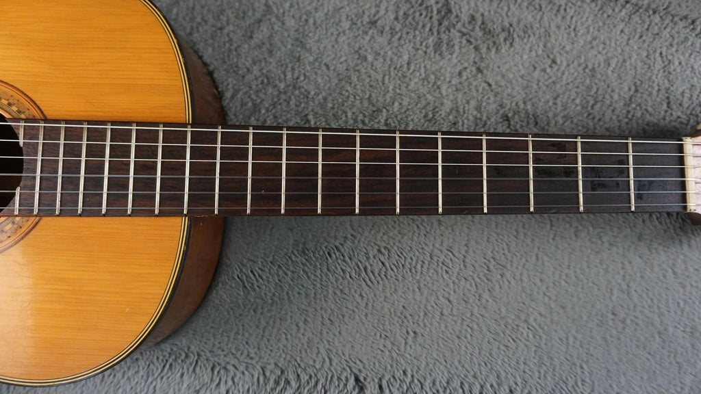 1966 Kazuo Hashimoto Classical Guitar – Handcrafted in Japan – No. 63