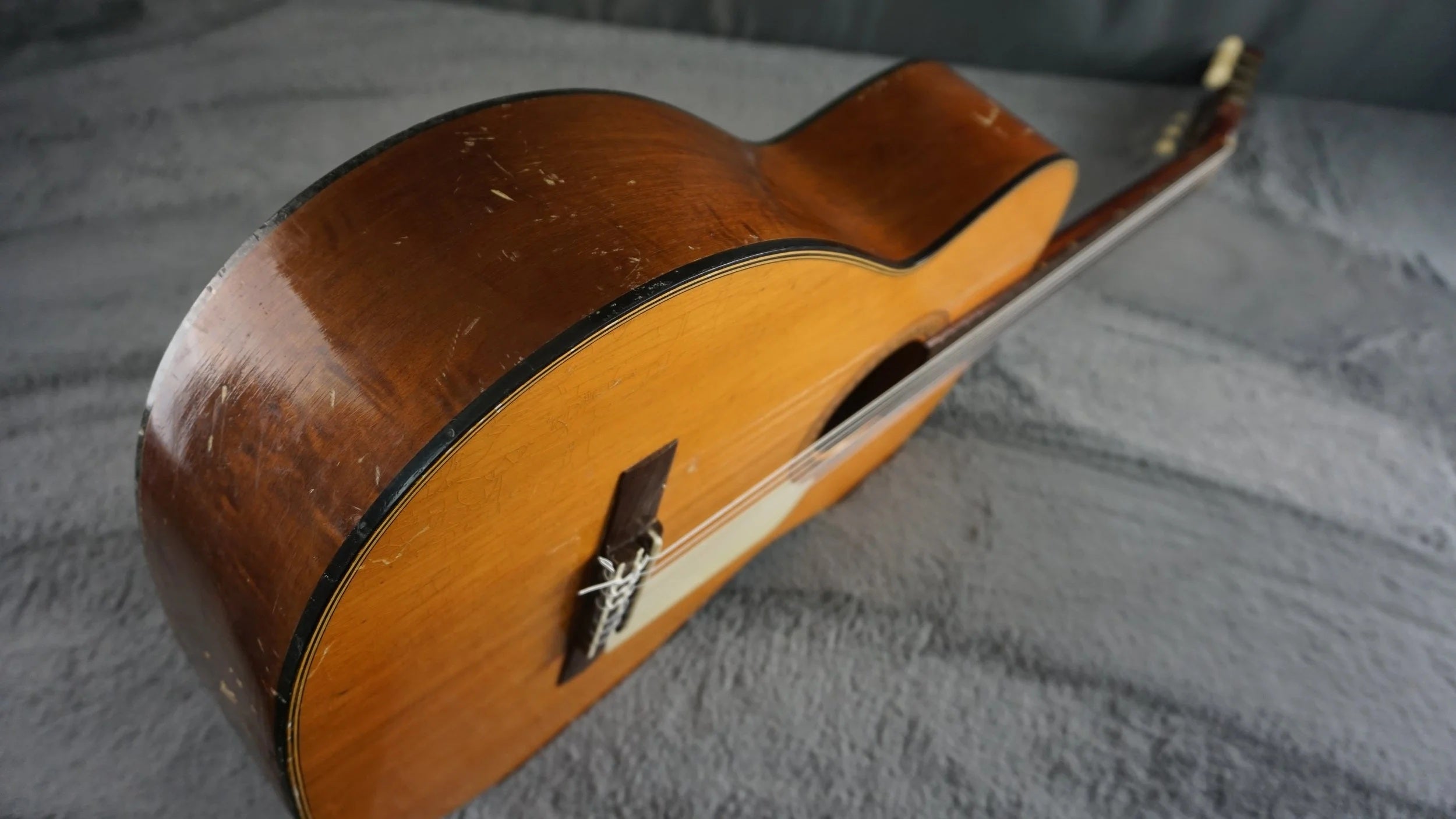1966 Kazuo Hashimoto Classical Guitar – Handcrafted in Japan – No. 63