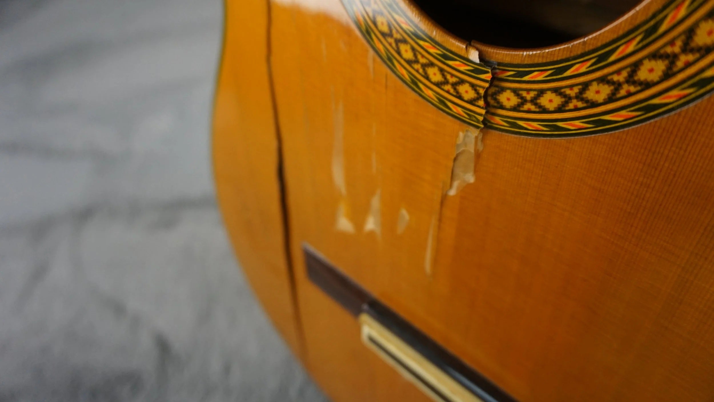 1982 Takamine 8F Classical Guitar – MIJ – Project / Structural Cracks – As-Is
