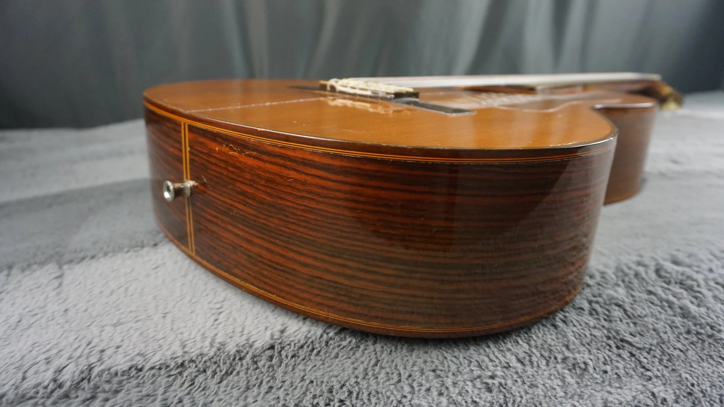 1974 Yamaha GC-5M Handmade Classical Guitar w/ OHSC – Center Seam Repair – Made in Japan