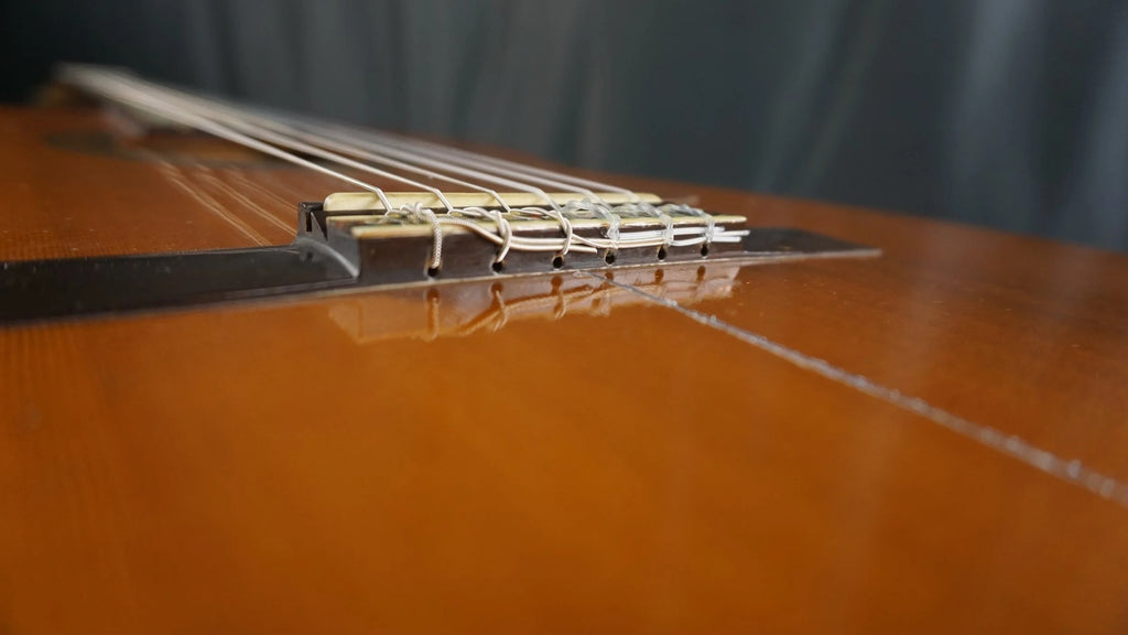 1974 Yamaha GC-5M Handmade Classical Guitar w/ OHSC – Center Seam Repair – Made in Japan