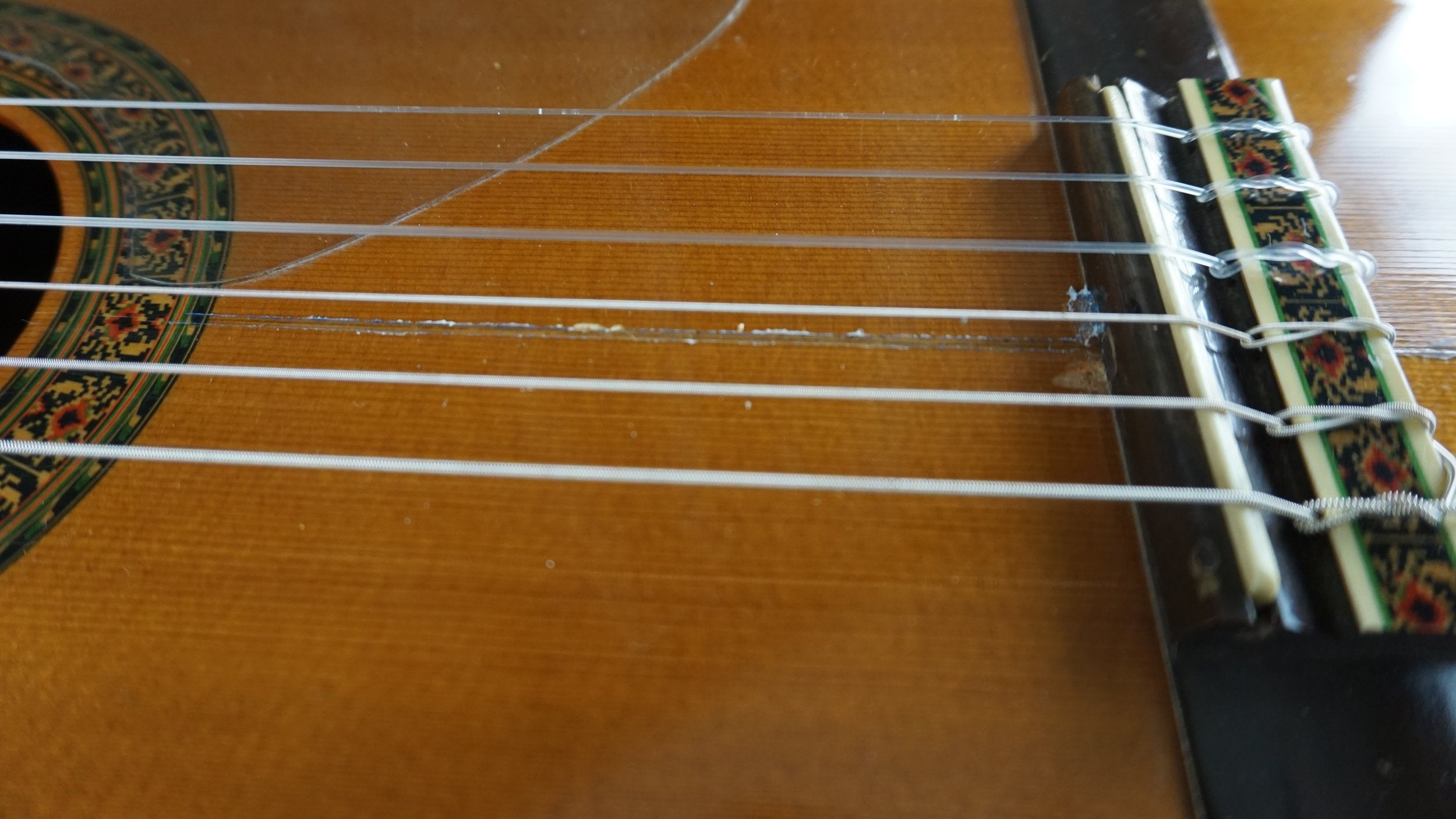 1974 Yamaha GC-5M Handmade Classical Guitar w/ OHSC – Center Seam Repair – Made in Japan