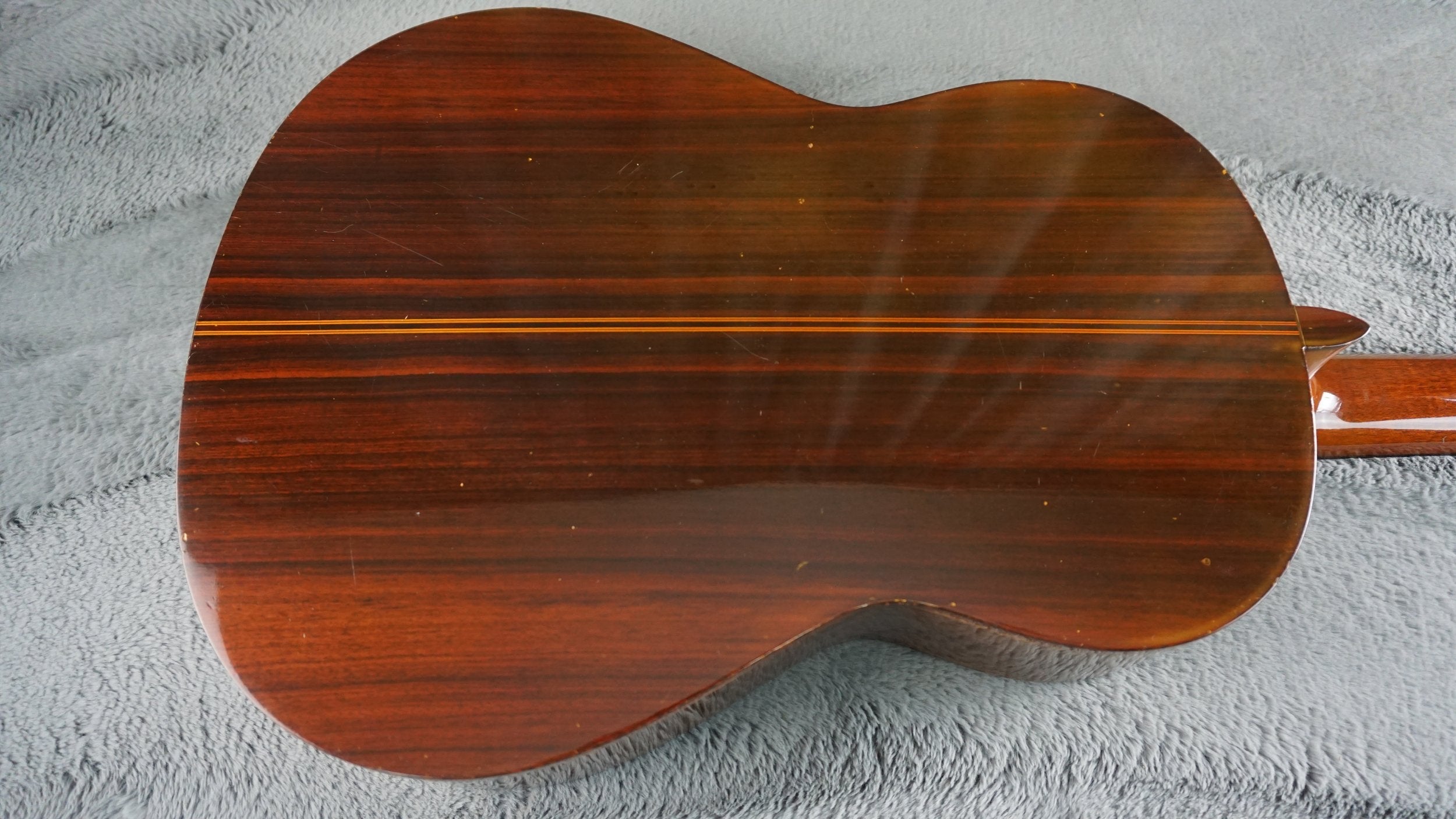 1974 Yamaha GC-5M Handmade Classical Guitar w/ OHSC – Center Seam Repair – Made in Japan
