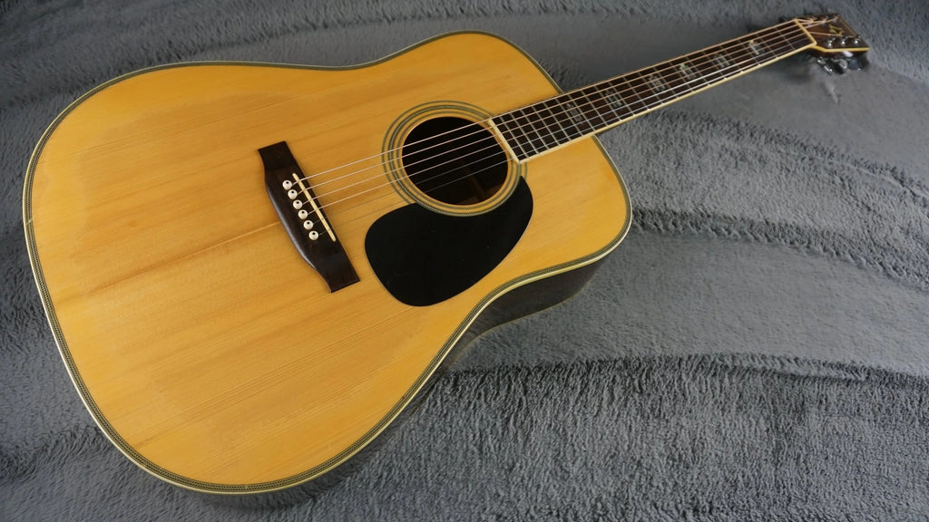 Yamaki YW-40 Dreadnought Acoustic Guitar MIJ w/ Hard Case – Vintage 1970s