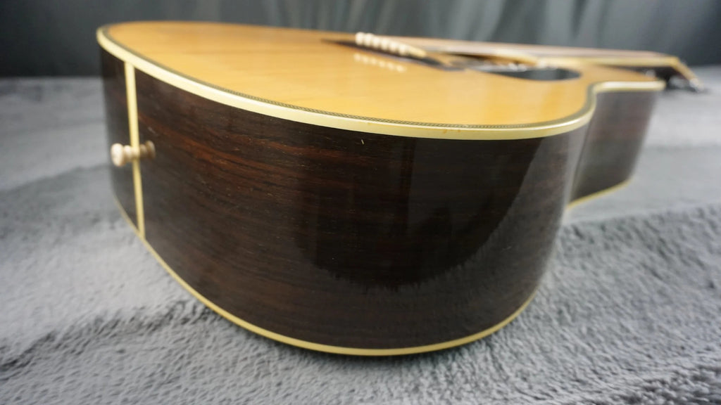 Yamaki YW-40 Dreadnought Acoustic Guitar MIJ w/ Hard Case – Vintage 1970s