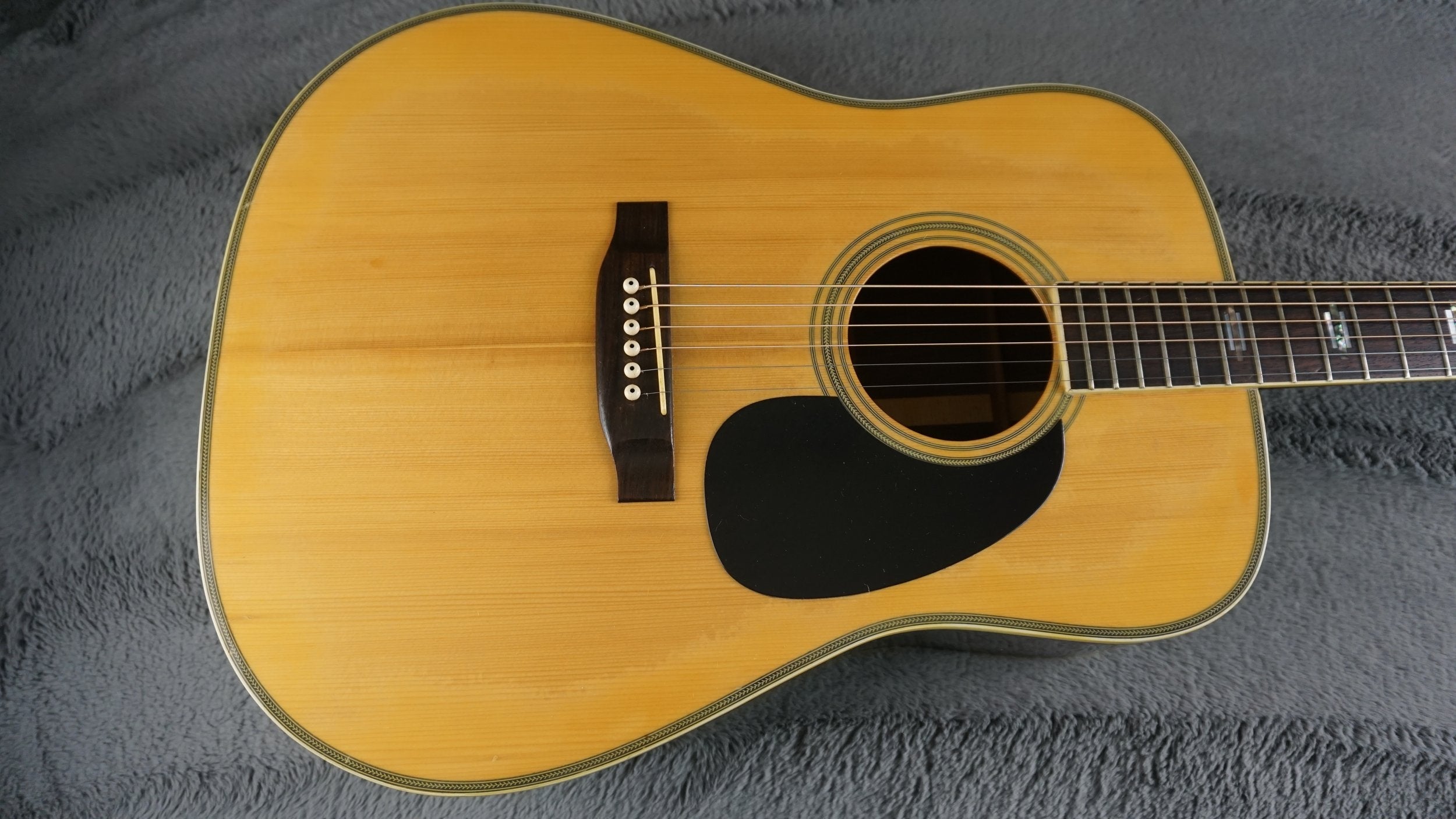 Yamaki YW-40 Dreadnought Acoustic Guitar MIJ w/ Hard Case – Vintage 1970s