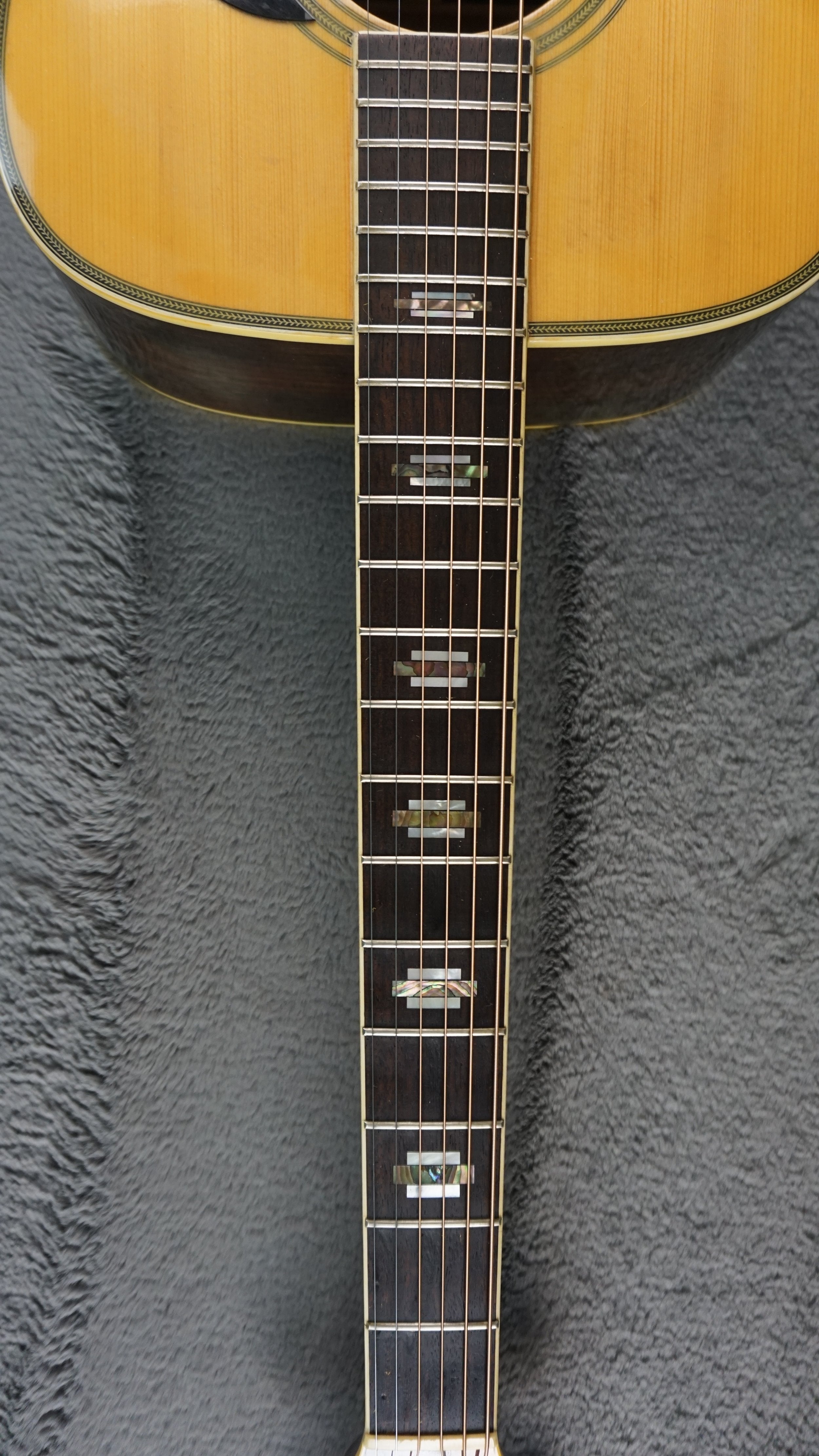 Yamaki YW-40 Dreadnought Acoustic Guitar MIJ w/ Hard Case – Vintage 1970s