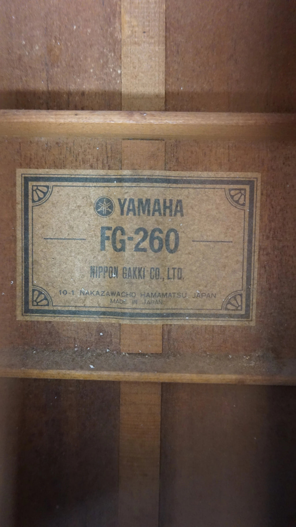 Yamaha FG-260 12-String – Made in Japan – Original Case – Vintage 1970s