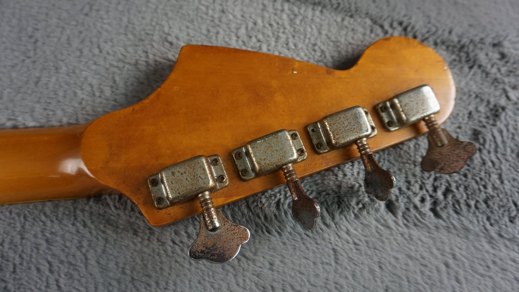 Vintage MIJ Offset 4-String Bass Sunburst – 30" Short Scale