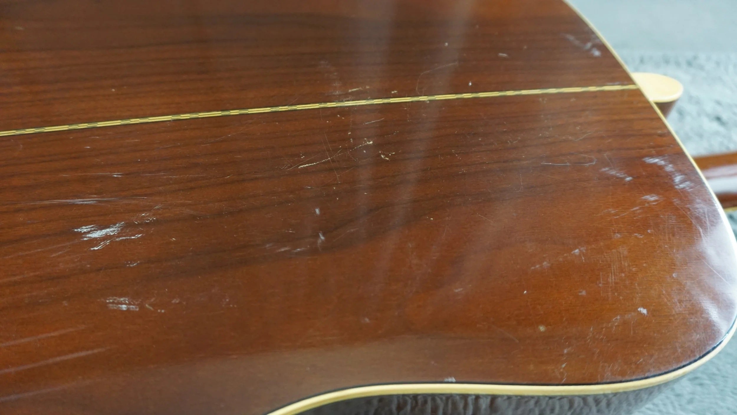 Yamaha FG-300D Japan Acoustic Guitar w/ Hard Case & Electronics