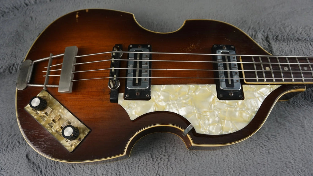 Hofner 500/1 Violin Bass 1967 w/ Case (Professionally Restored)