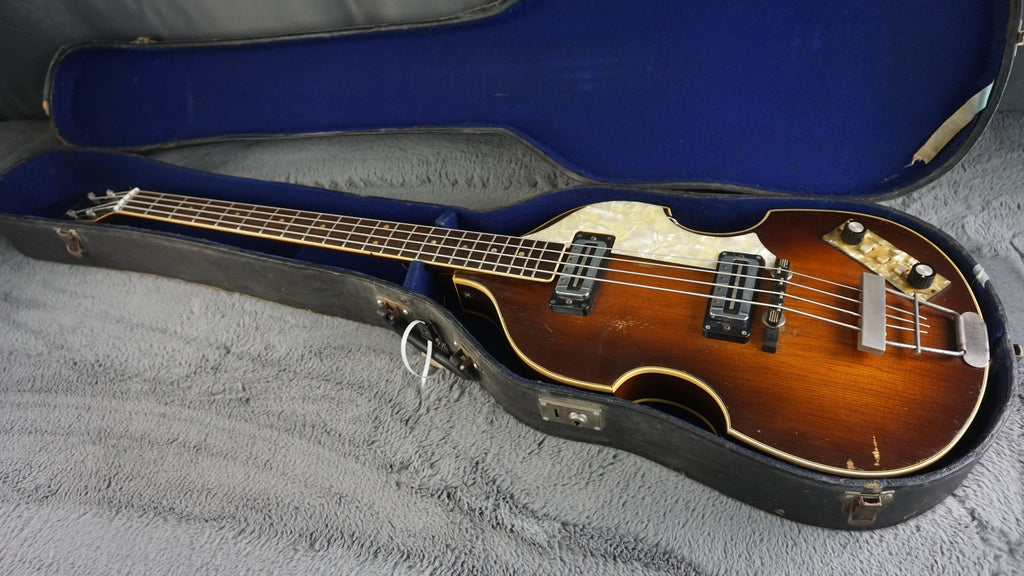 Hofner 500/1 Violin Bass 1967 w/ Case (Professionally Restored)
