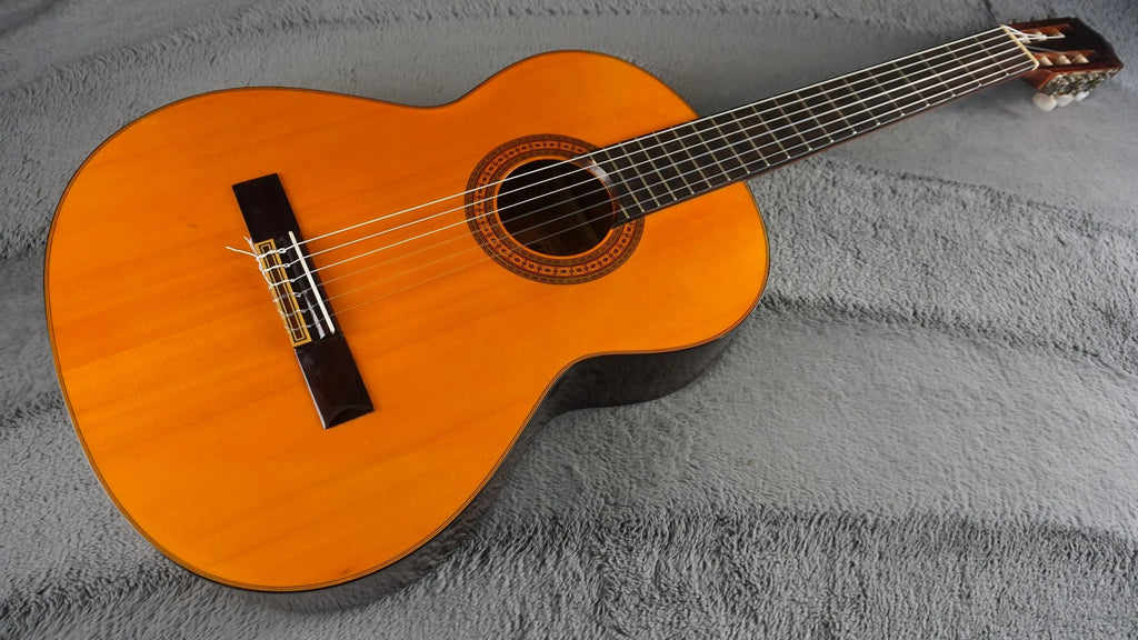 Morris M-20 Classical Guitar – Made in Japan – Vintage MIJ Nylon – w/ Hard Case - Fair